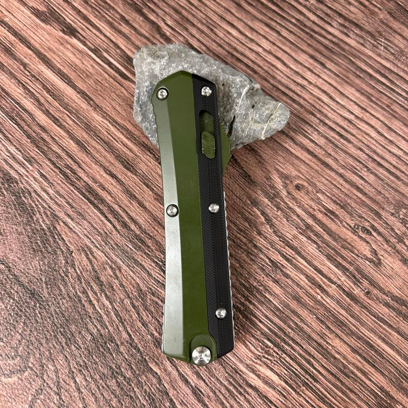 Mix Color Camping Pocket Knife Aluminum Handle Knife