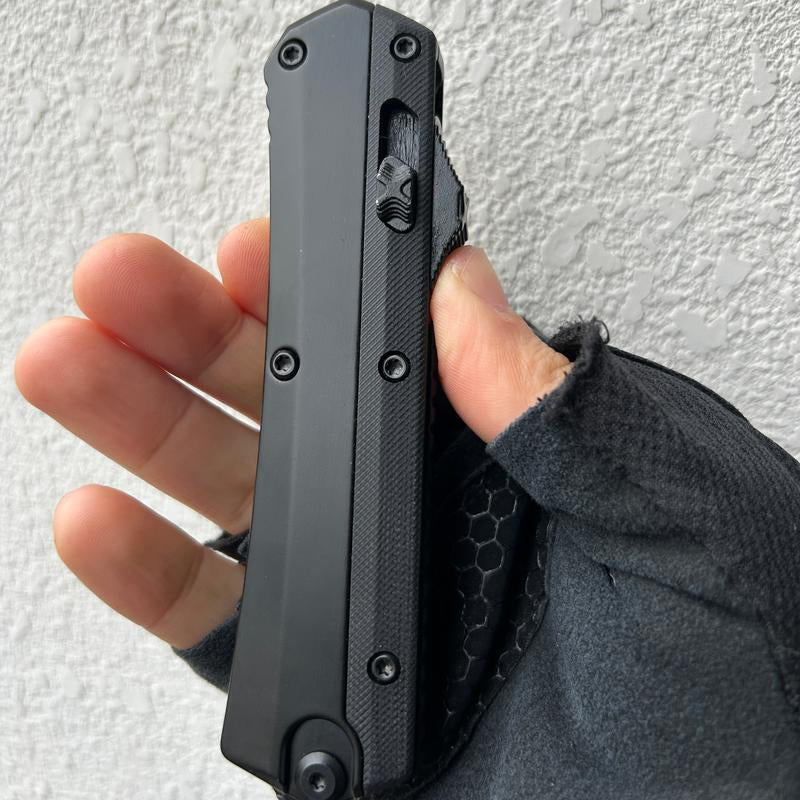 Mix Color Camping Pocket Knife Aluminum Handle Knife
